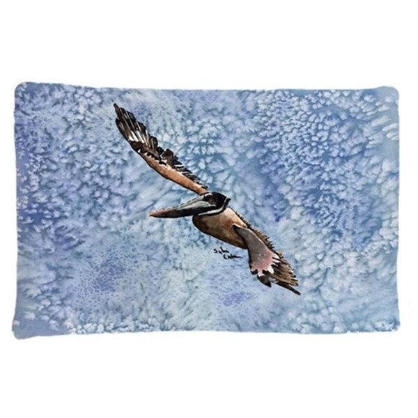 Carolines Treasures Carolines Treasures 8150PILLOWCASE 20.5 x 30 in. Pelican Moisture Wicking Fabric Standard Pillow Case 8150PILLOWCASE - main